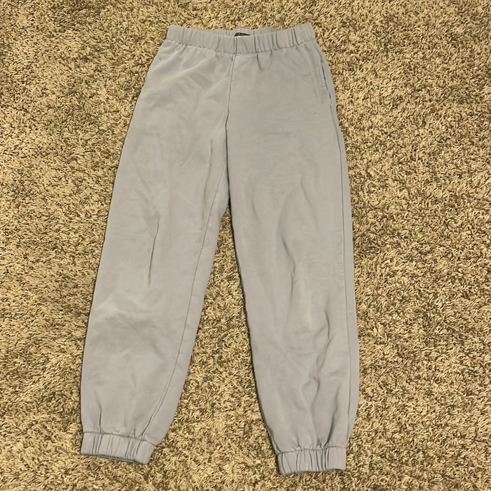 purple brandy melville sweatpants